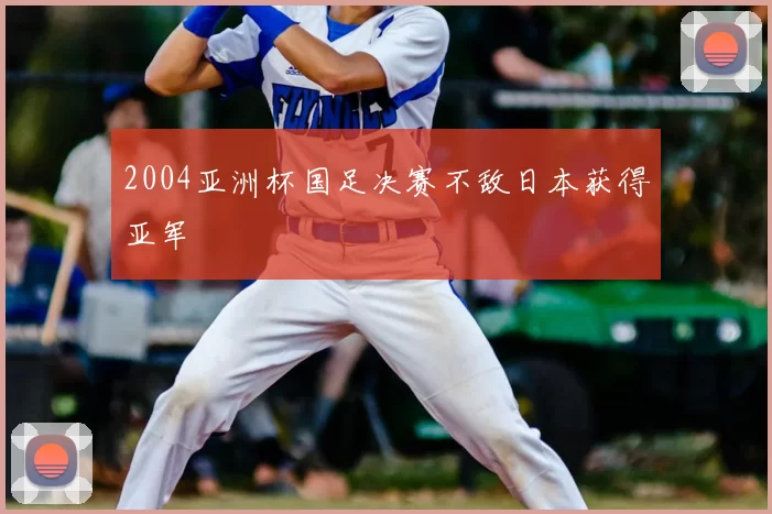2004亚洲杯国足决赛不敌日本获得亚军